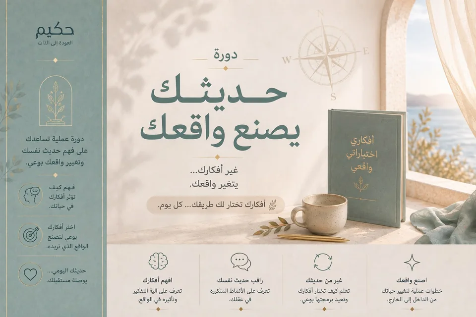 دورة حديثك يصنع واقعك